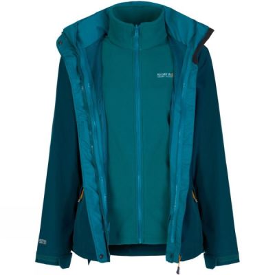 Chaquetas Regatta Cirro 3-in-1 Mujer Verde Oscuro - Chile OYK628904